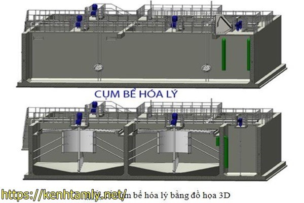 xử l&yacute; nước thải c&ocirc;ng nghiệp bằng phương ph&aacute;p h&oacute;a l&yacute;
