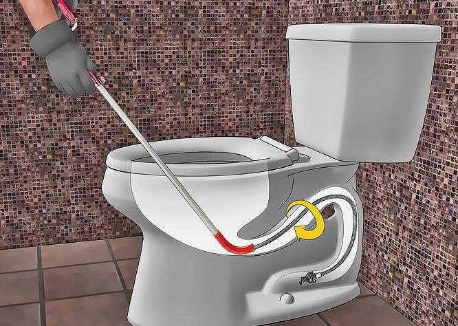 Bồn cầu bị tr&agrave;o ngược do tắc nghẽn ống cống