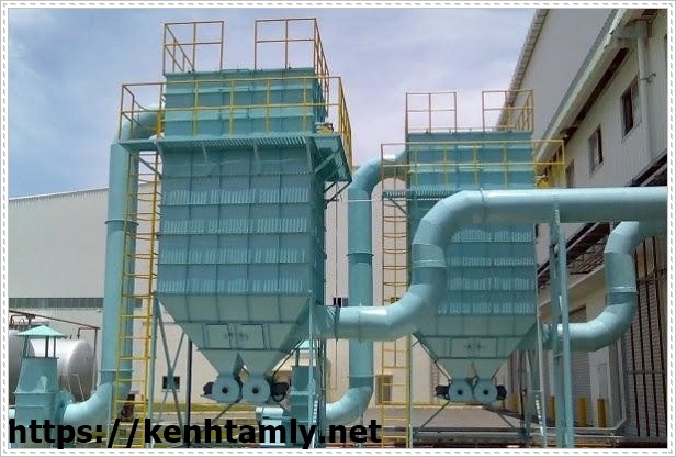 Ứng dụng c&ocirc;ng nghệ lọc t&uacute;i để xử l&yacute; bụi xi măng