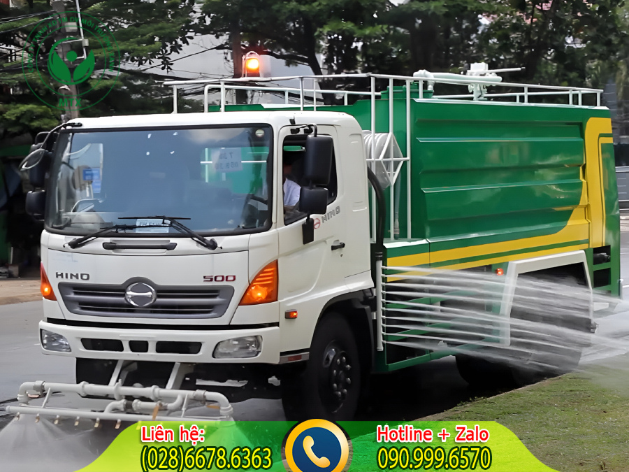 Dịch vụ cho thu&ecirc; xe bồn rửa đường c&oacute; vai tr&ograve; thế n&agrave;o trong cuộc sống
