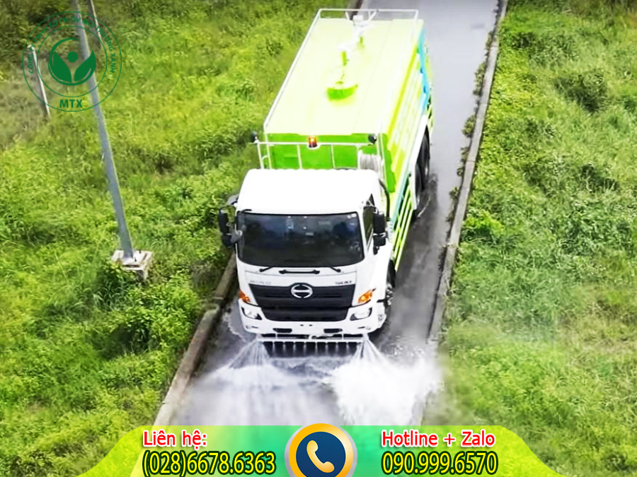 Dịch vụ cho thu&ecirc; xe tưới c&acirc;y với rất nhiều ưu điểm