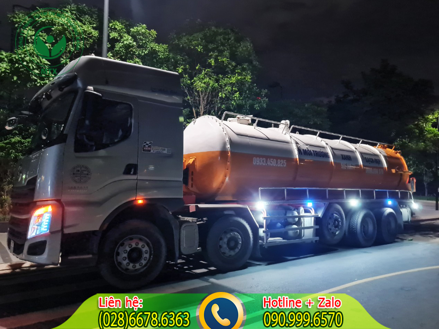 Dịch vụ cho thu&ecirc; xe bồn h&uacute;t chất thải với mức gi&aacute; tốt nhất