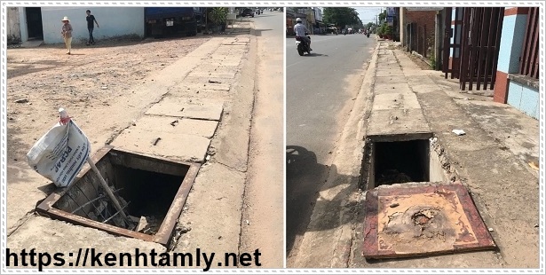 tắc hố ga làm mùi hố ga nồng nặc