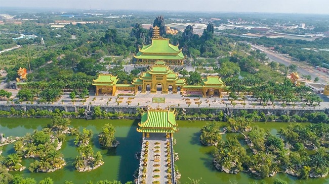 Cổng vào KDL đại nam