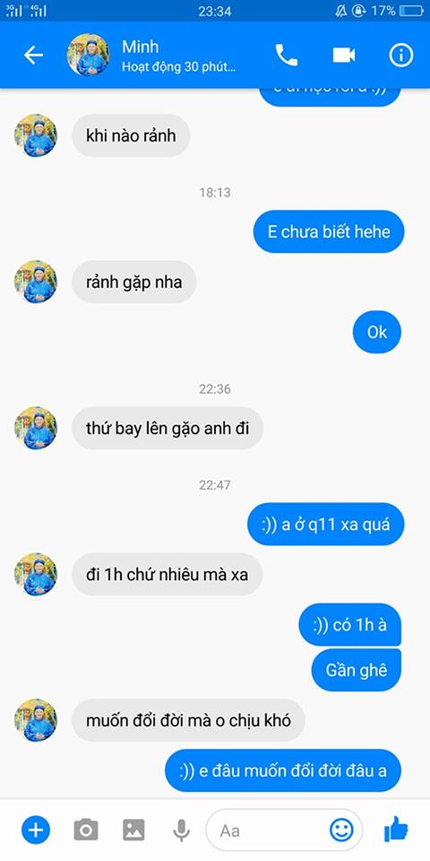Tin nhắn MInh Béo 1
