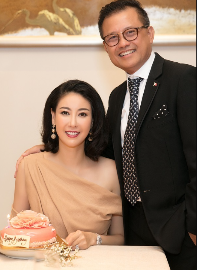 Hà Kiều Anh và Huỳnh Trung Nam