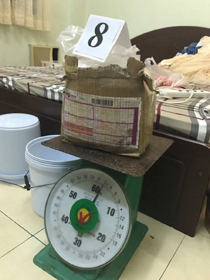 H&igrave;nh ảnh tại hiện trường vụ bắt giữ Dương
