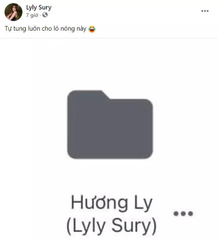 Streamer Lyly Sury tung ảnh nóng 40G lên google driver