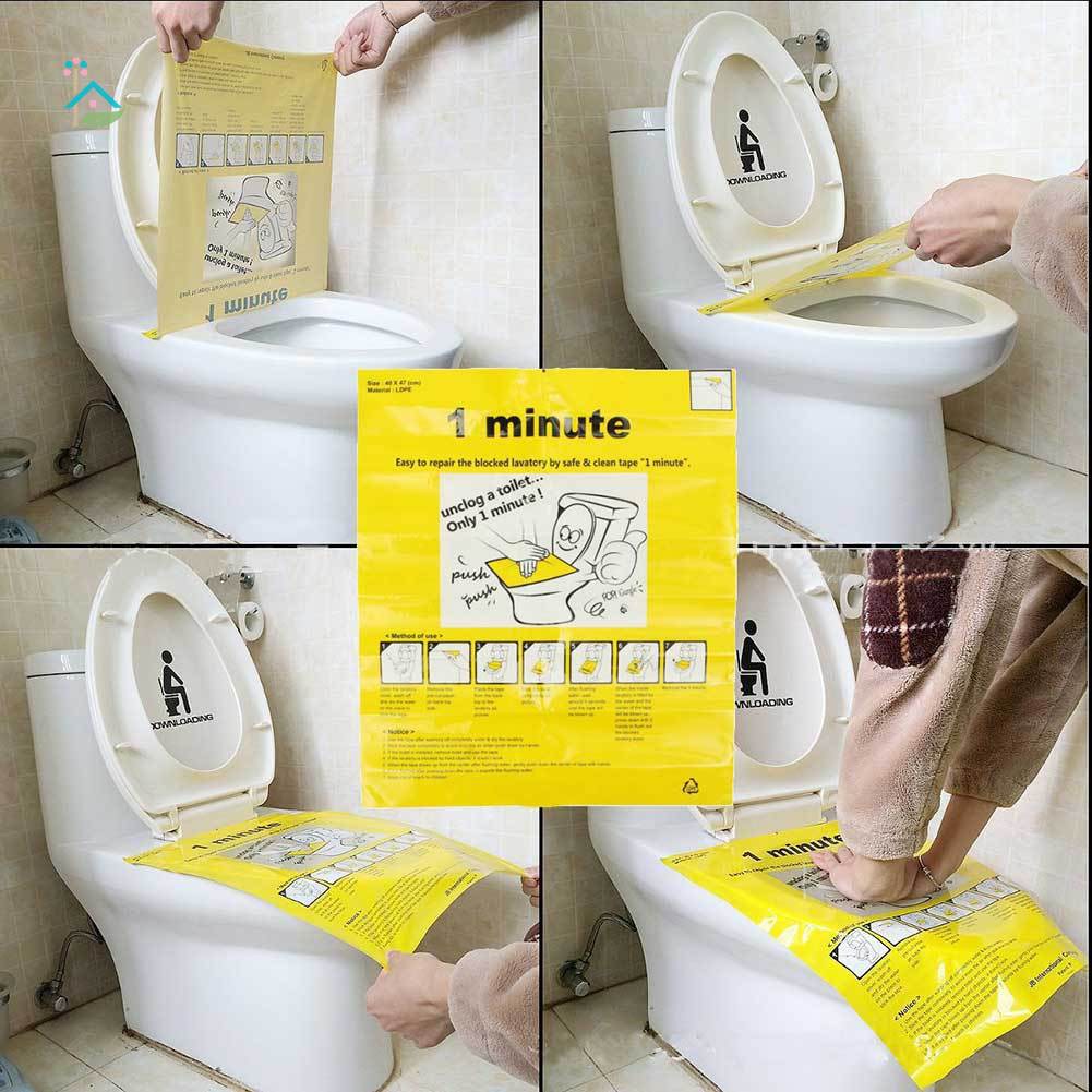 Miếng d&aacute;n th&ocirc;ng bồn cầu l&agrave; g&igrave;