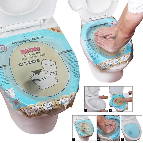 C&aacute;ch sử dụng miếng d&aacute;n th&ocirc;ng bồn cầu
