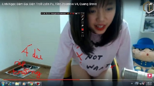 linh ngọc đàm lộ clip thủ dâm 2