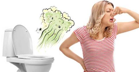 bồn cầu bị nghẹt gây ra mùi hôi khó chịu