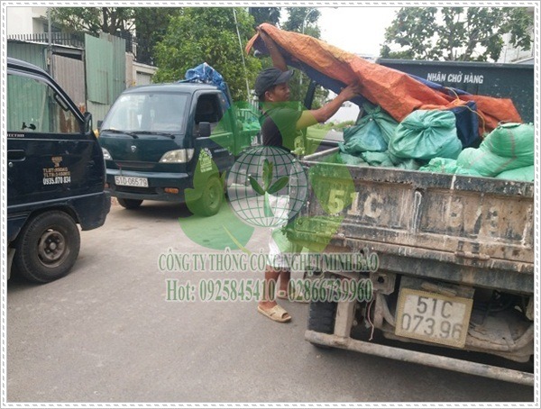 Th&ocirc;ng cống nghẹt Minh Bảo.