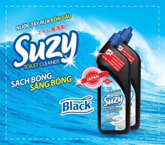 nước tẩy rửa nh&agrave; vệ sinh BLACK SUZY